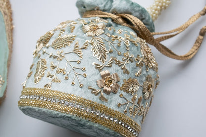 Anaya Potli Bag (Mint Velvet)