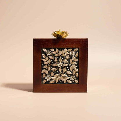 PRE-ORDER - Mumbai Wooden Clutch