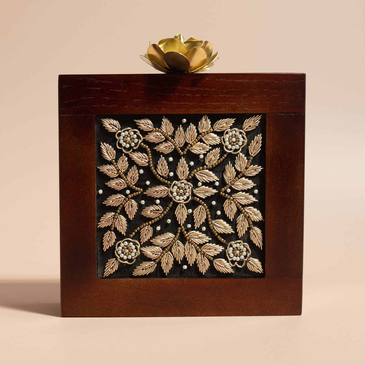 PRE-ORDER - Mumbai Wooden Clutch