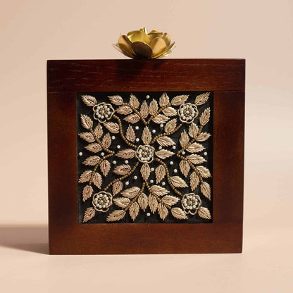 PRE-ORDER - Mumbai Wooden Clutch