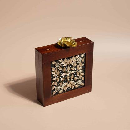 PRE-ORDER - Mumbai Wooden Clutch