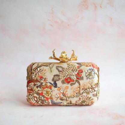 PRE-ORDER - Romantic Floral Clutch