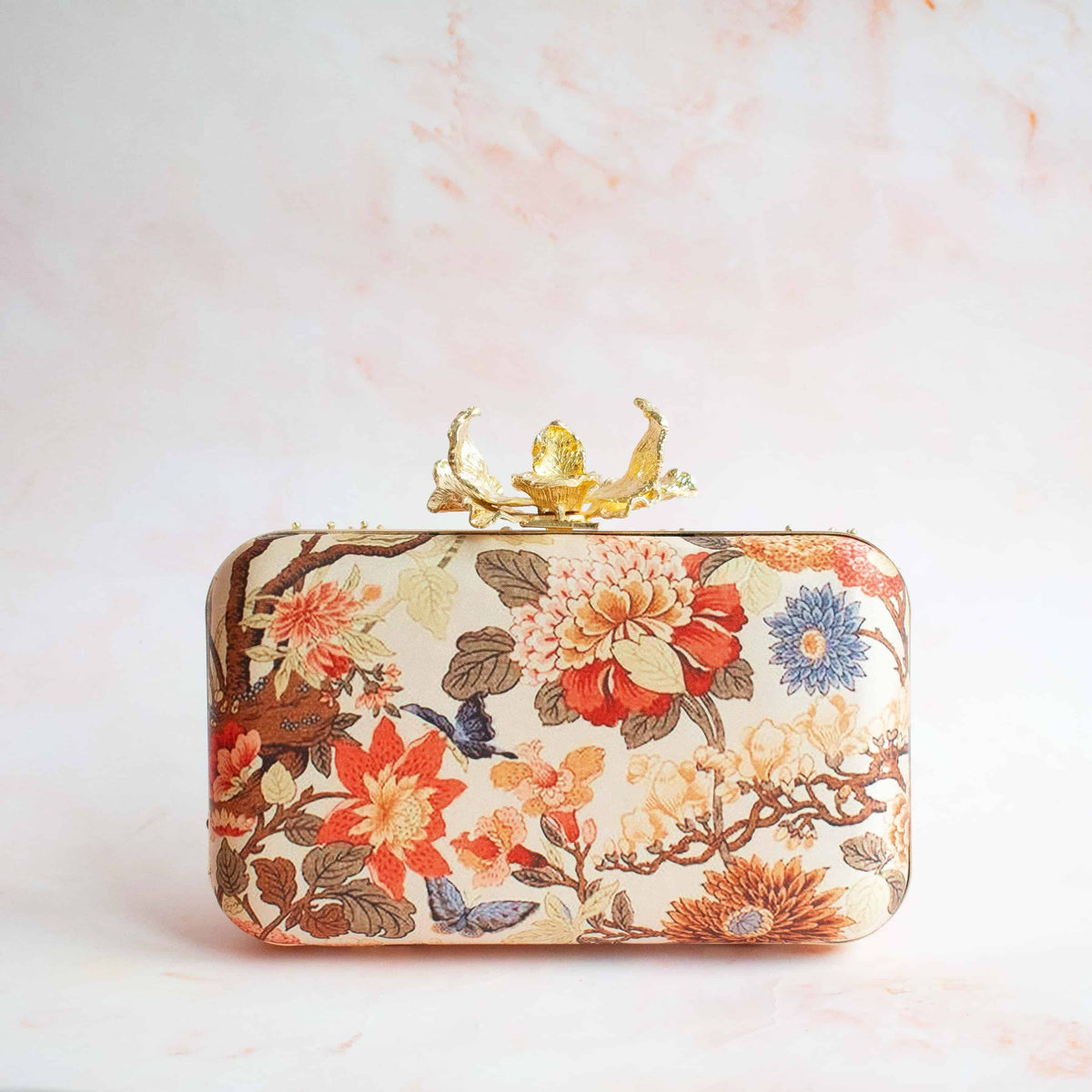 PRE-ORDER - Romantic Floral Clutch