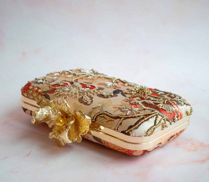PRE-ORDER - Romantic Floral Clutch