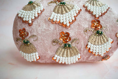 PRE-ORDER - Vaniya (Dusky Pink Velvet)