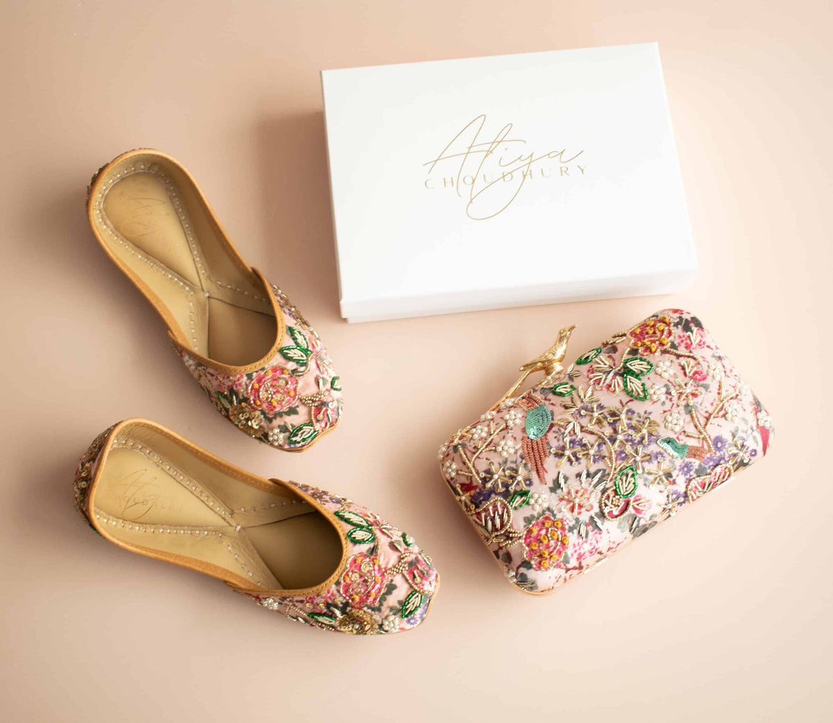 PRE-ORDER - Mumbai Dreams (Nude Pink) - Bird Clasp