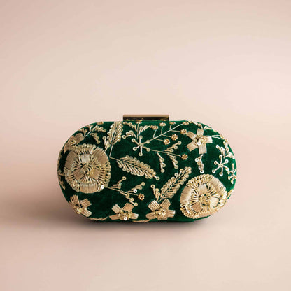 PRE-ORDER - ANAYA - Emerald Green Velvet