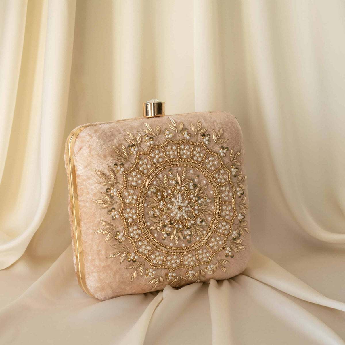 PRE-ORDER - MAHIYA (Champagne Gold Velvet)